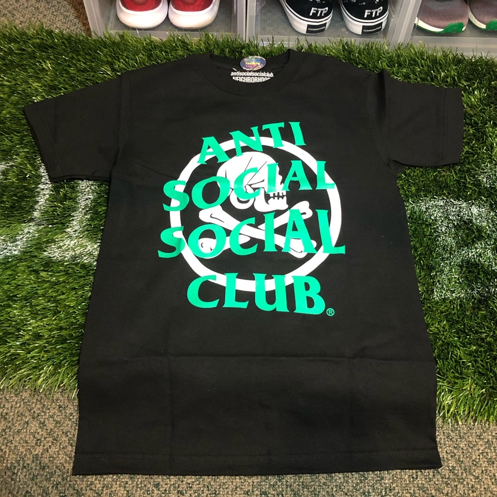 ASSC Neighborhood Cambered Tee Black